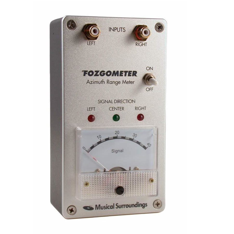 Musical Surroundings Fozgometer v1 with Test LP