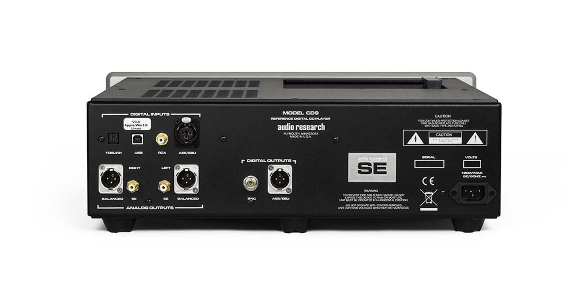 Audio Research Reference CD9SE Vacuum Tube CD Player