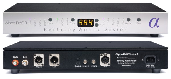 Berkeley Audio Alpha DAC Series 3P