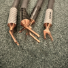 Shunyata Sigma v2 Speaker Cables, 2M, Copper Spades - PREOWNED