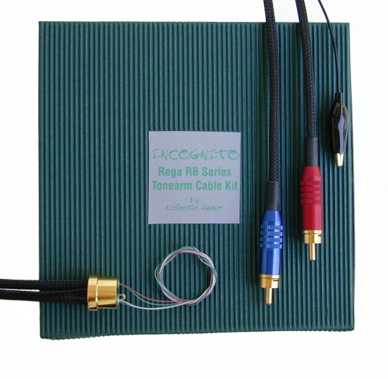 Incognito Rewiring Kit for Rega Tonearms