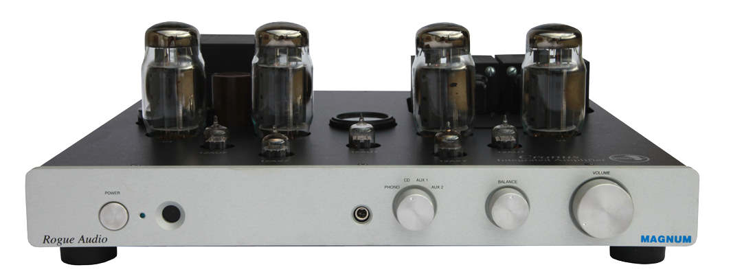 OPEN BOX - Rogue Cronus Magnum III Full Tube Integrated Amplifier with MM/MC Phono, Silver